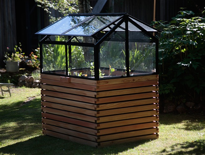 Gewächshaus klappbar Gewaechshaus Hochbeetwerk