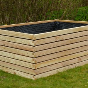 Hochbeet 180cm x 120cm Höhe 75 cm Halblatt